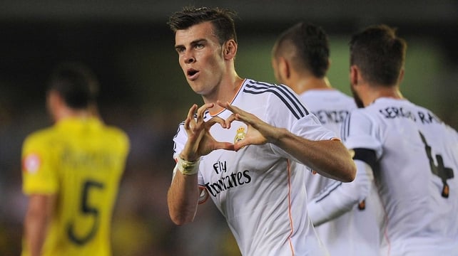 Bale struck in the 38th minute at the Madrigal to make it 1-1