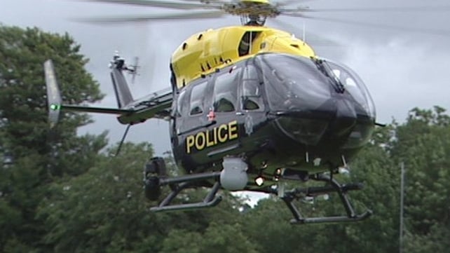 The PSNI helicopter was involved in the search (Pic: BBC) The PSNI helicopter was involved in the search (Pic: BBC)