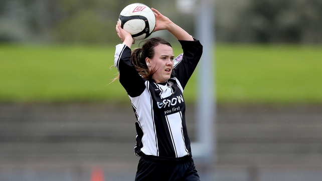 Katie McCabe suffered a suspected broken leg after scoring a hat-trick