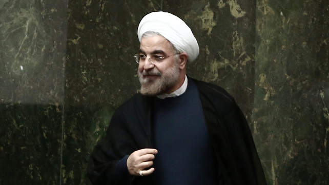 Hassan Rouhani said a recent exchange with Barack Obama was 'positive and constructive' Hassan Rouhani said a recent exchange with Barack Obama was 'positive and constructive'