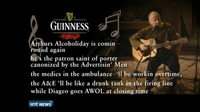 Nine News: Diageo defends 'Arthur's Day' after Christy Moore labels it an 'alcoholiday' Nine News: Diageo defends 'Arthur's Day' after Christy Moore labels it an 'alcoholiday'