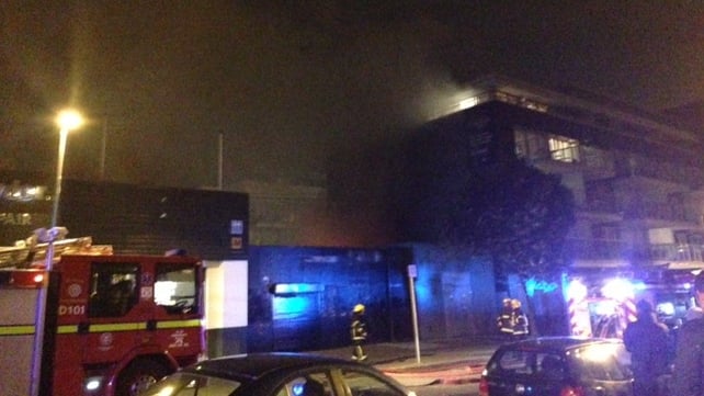 Five units of the Dublin Fire Service attended the scene (Pic: Sinead Morris) Five units of the Dublin Fire Service attended the scene (Pic: Sinead Morris)