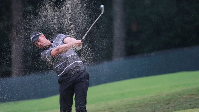 Henrik Stenson's lead has been cut to four shots