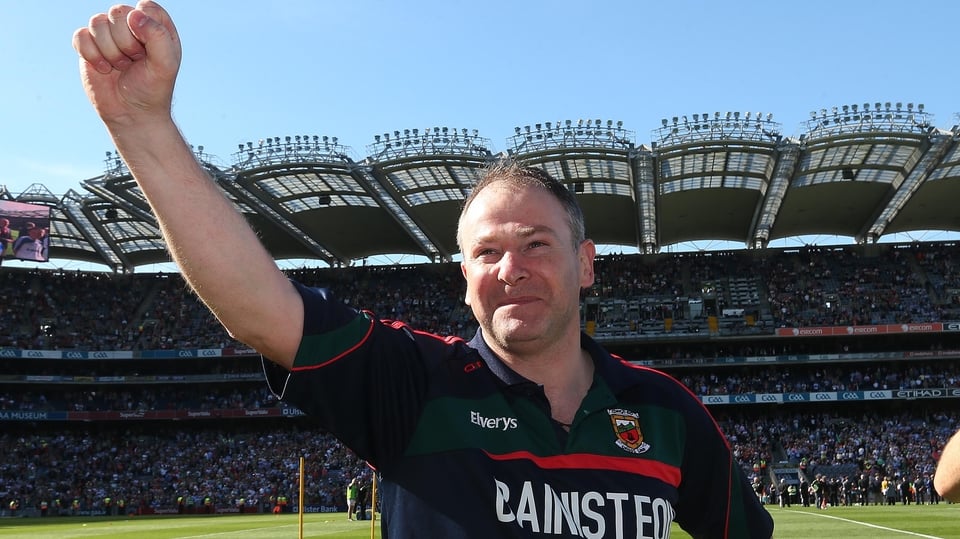 Mayo manager James Mitchell
