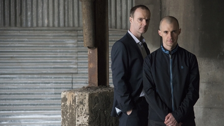 Brían F O'Byrne and Tom Vaughan-Lawlor