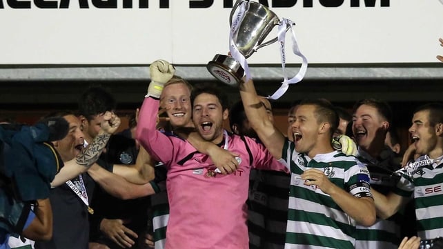 Barry Murphy played a staring role in Shamrock Rovers EA Sports triumph