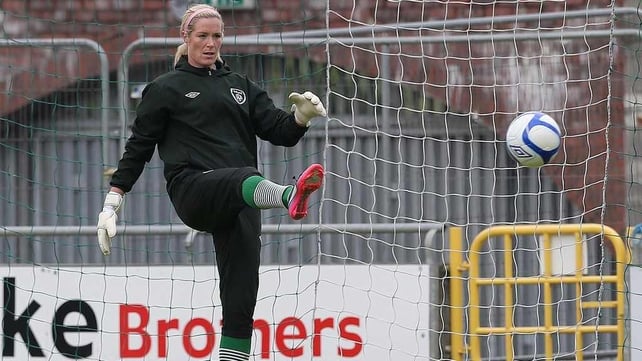 Emma Byrne will win her 100th cap today