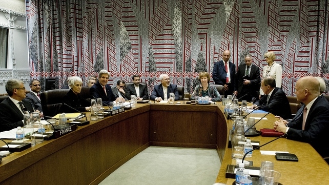 The meetings took place on the sidelines of the UN General Assembly in New York The meetings took place on the sidelines of the UN General Assembly in New York