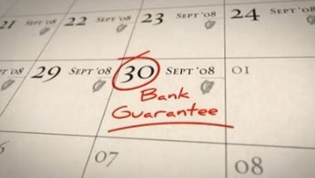 Sinn Féin said the guarantee was one of the biggest mistakes in the history of the State Sinn Féin said the guarantee was one of the biggest mistakes in the history of the State