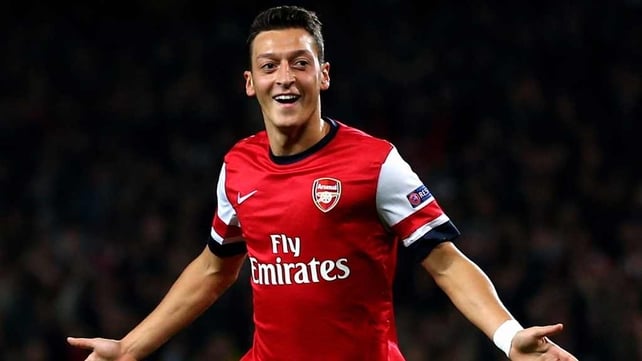 Arsenal could be without Mesut Ozil for up to six weeks