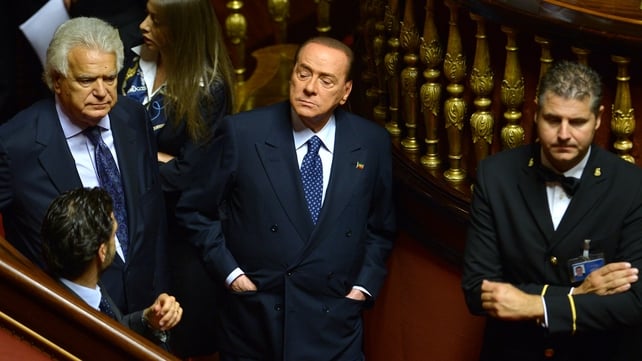 Silvio Berlusconi was given a four-year sentence in August, commuted to one year, to be served under house arrest or in community service due to his age Silvio Berlusconi was given a four-year sentence in August, commuted to one year, to be served under house arrest or in community service due to his age