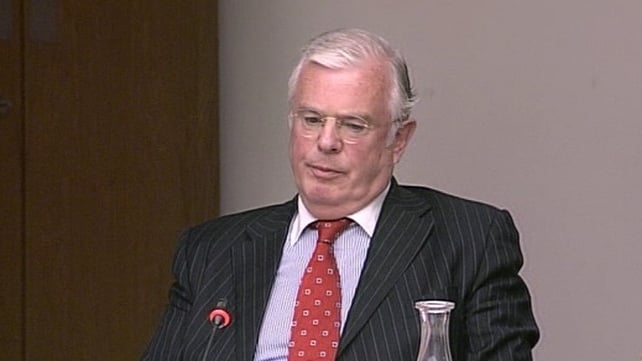 Peter Mathews was involved in a bitter row in the Dáil chamber Peter Mathews was involved in a bitter row in the Dáil chamber