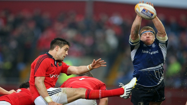 Conor Murray in action for Munster earlier this year