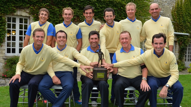 Continental Europe with the trophy