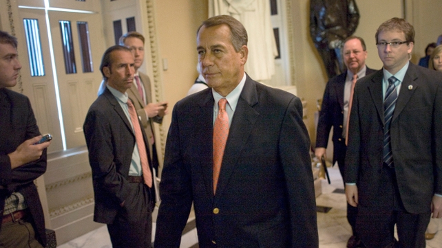 John Boehner said: "The nation's credit is at risk because of the administration's refusal to sit down and have a conversation" John Boehner said: "The nation's credit is at risk because of the administration's refusal to sit down and have a conversation"