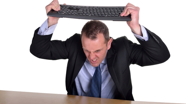 17% of computer users have relieved their frustration over a gadget through physical aggression 17% of computer users have relieved their frustration over a gadget through physical aggression