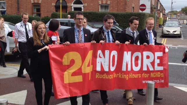 Junior doctors have already staged a one-day strike in protest over working hours Junior doctors have already staged a one-day strike in protest over working hours