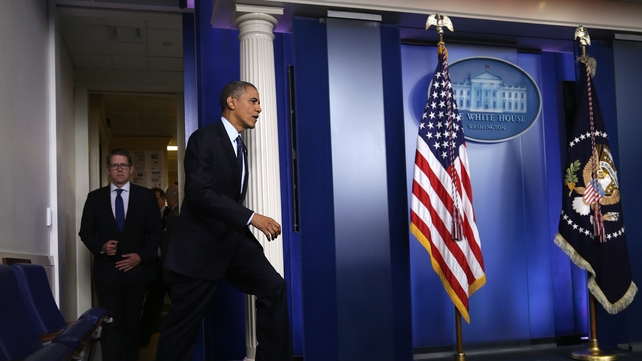 President Obama accused Republicans of using threats and extortion President Obama accused Republicans of using threats and extortion