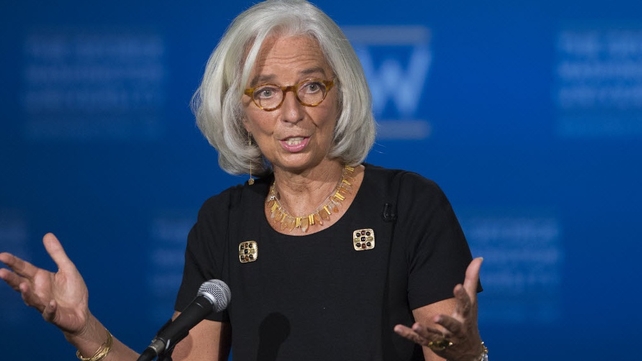 IMF chief Christine Lagarde thinks her job 'is rather important at the moment' IMF chief Christine Lagarde thinks her job 'is rather important at the moment'