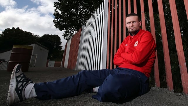 Conan Byrne will hope that St Patrick's Athletic are celebrating a title victory this evening