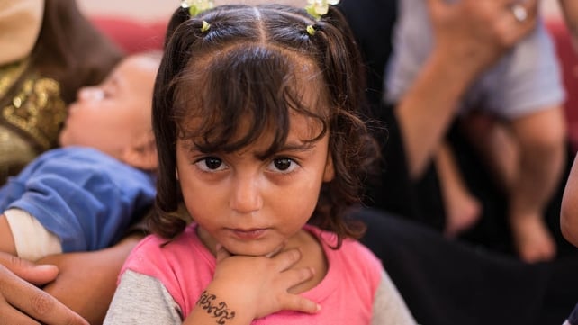 Three-year-old Raahaf lives at the sprawling Zaatari camp Three-year-old Raahaf lives at the sprawling Zaatari camp