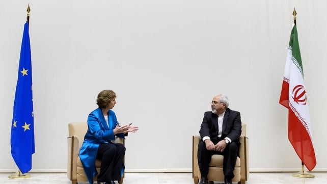 European Union Foreign Policy Chief Catherine Ashton and Iranian Foreign Minister Javad Zarif attended the talks European Union Foreign Policy Chief Catherine Ashton and Iranian Foreign Minister Javad Zarif attended the talks