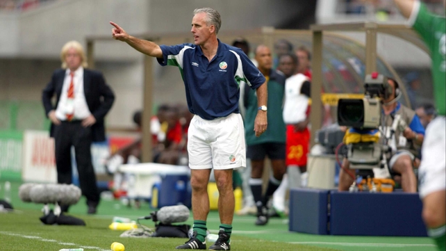Mick McCarthy led Ireland to the 2002 World Cup in Korea and Japan