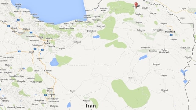 The hanging took place in Bojnourd prison in northeast Iran (Pic: Google Maps) The hanging took place in Bojnourd prison in northeast Iran (Pic: Google Maps)
