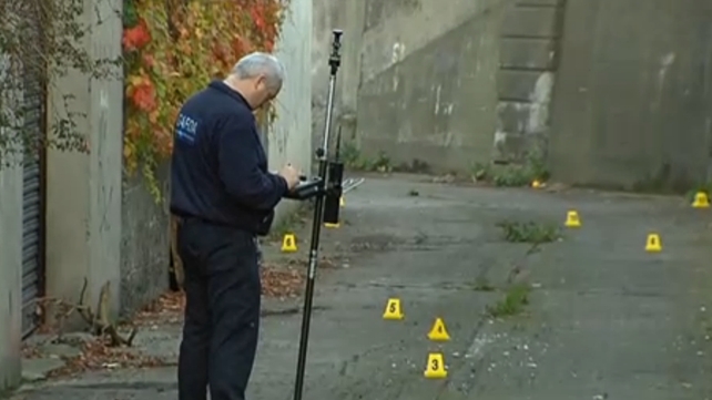 The incident happened in a lane off Clonliffe Road in Dublin The incident happened in a lane off Clonliffe Road in Dublin