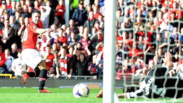 Robin van Persie is in line to start against Stoke City