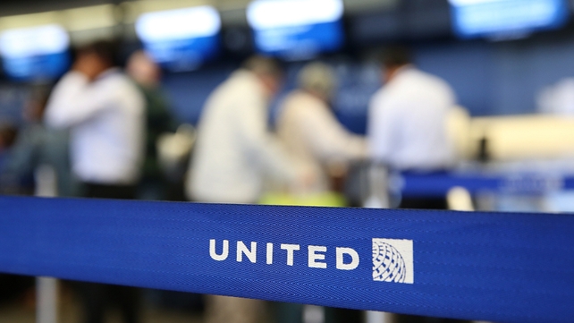 United Airlines says a review into what happened is being conducted United Airlines says a review into what happened is being conducted