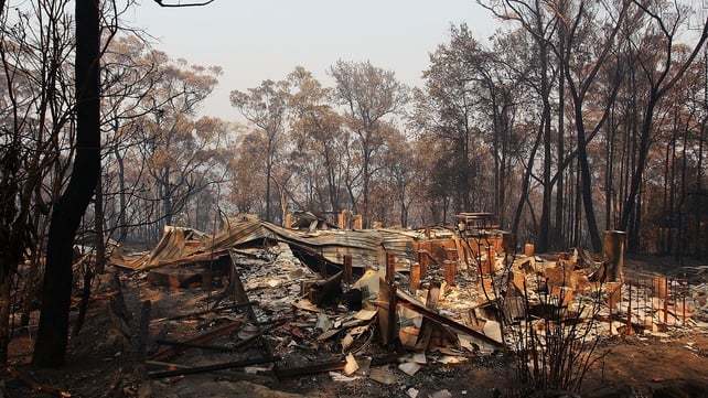 Dozens of homes have been in Winmalee