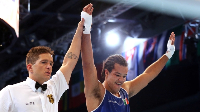 Tommy McCarthy is into the last eight in Almaty