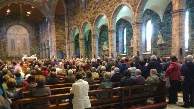 The relics went on display following 11am mass at Galway Cathedral this morning The relics went on display following 11am mass at Galway Cathedral this morning