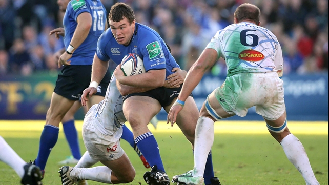 Jack McGrath in action against Castres