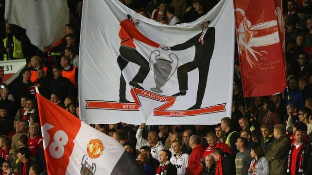 The atmosphere at Old Trafford was said to be improved with the introduction of a dedicated singing section