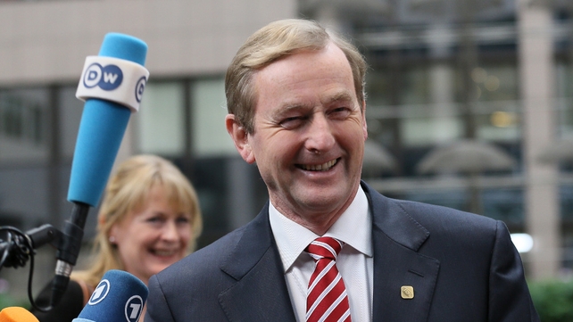 Enda Kenny said there were a range of views from other EU leaders on Ireland's options Enda Kenny said there were a range of views from other EU leaders on Ireland's options