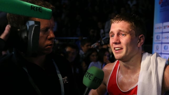 Jason Quigley has won his first professional bout