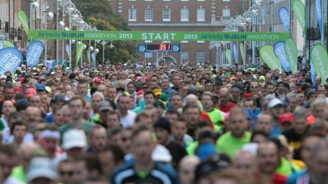 Over 14,500 runners took part in the marathon this year Over 14,500 runners took part in the marathon this year