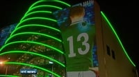 Nine News: Brian O'Driscoll honoured at testimonial dinner in Dublin Nine News: Brian O'Driscoll honoured at testimonial dinner in Dublin