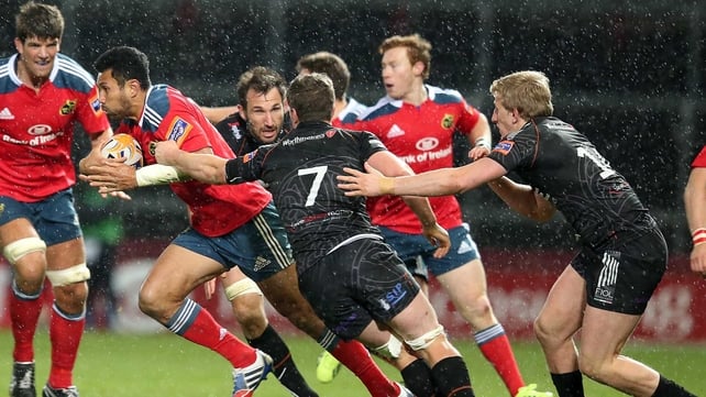 Casey Laulala will offer plenty for Munster in attack