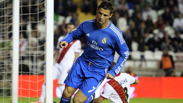 Cristiano Ronaldo was among the goals as Real bagged the points