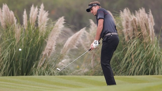 Ian Poulter began the final round three shots behind Johnson