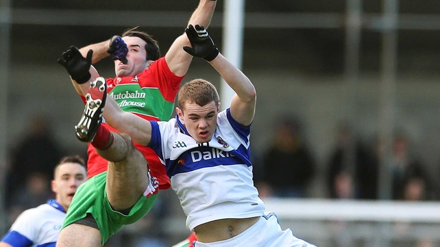 Ballymun's James Burke and Gavin Burke of St Vincent's