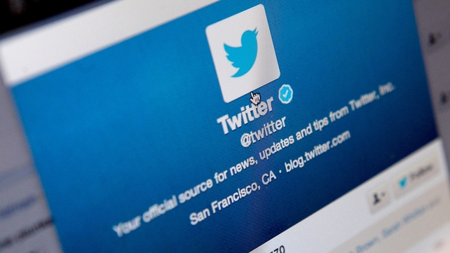 Shares in Twitter began changing hands at $45.10 Shares in Twitter began changing hands at $45.10