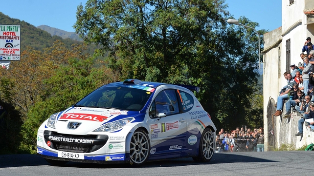 Craig Breen was left to rue the cost of a two minute penalty on day one of the Rallye du Valais in Switzerland