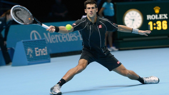 Novak Djokovic faces Rafael Nadal at the O2 in London at 8pm on Monday