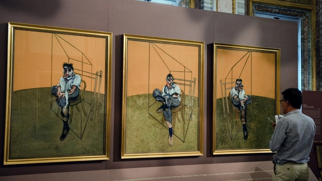 The triptych was part of a group of works by Francis Bacon The triptych was part of a group of works by Francis Bacon