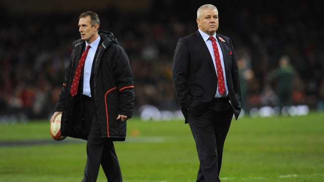 Warren Gatland's (right) Wales squad has been bit by several injuries