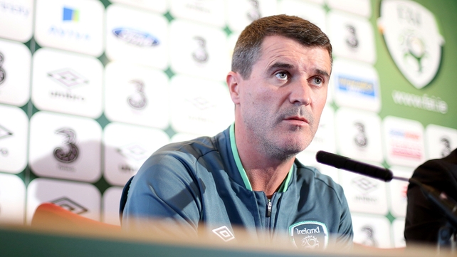 Roy Keane kept a diplomatic silence